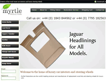 Tablet Screenshot of myrtleltd.com